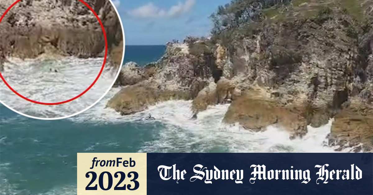 Video Girl Rescued From Rough Waters In Queensland